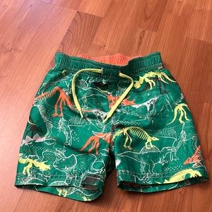 Old Navy 12-18 dinosaur swim shorts